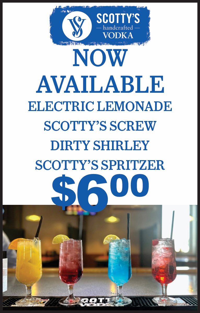 Scotty's Vodka Promo! Stadium Grill & Tavern